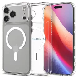   SPIGEN tok ULTRA HYBRID MAG kompatibilis a MagSafe készülékkel az IPHONE 17 Pro számára, tiszta fehér