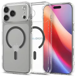   SPIGEN tok ULTRA HYBRID MAG kompatibilis MagSafe az IPHONE 17 Pro készülékhez világos grafit színű