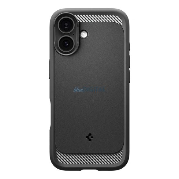 SPIGEN tok RUGGED ARMOR MAG kompatibilis MagSafe az IPHONE 17-hez, matt fekete