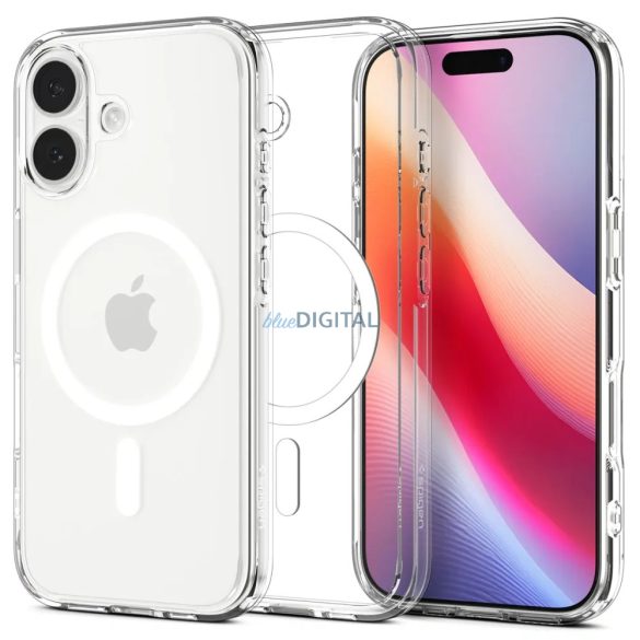 SPIGEN tok ULTRA HYBRID MAG kompatibilis a MagSafe készülékkel az IPHONE 17-hez tiszta fehér