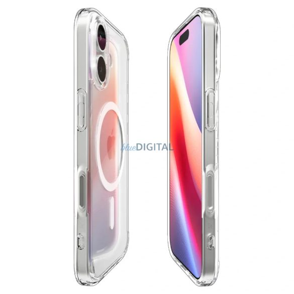 SPIGEN tok ULTRA HYBRID MAG kompatibilis a MagSafe készülékkel az IPHONE 17-hez tiszta fehér