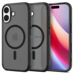   SPIGEN tok ULTRA HYBRID MAG kompatibilis a MagSafe készülékkel IPHONE 17 fagy fekete