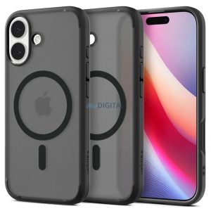 SPIGEN tok ULTRA HYBRID MAG kompatibilis a MagSafe készülékkel IPHONE 17 fagy fekete