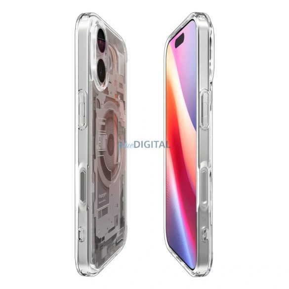 SPIGEN tok ULTRA HYBRID MAG kompatibilis MagSafe az IPHONE 17 nulla egy természetes tutanium