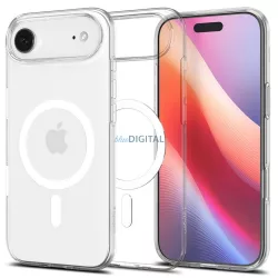   SPIGEN TOK FOLYADÉKKRISTÁLYOS MAG MAGSAFE IPHONE 17 AIR ÁTLÁTSZÓ/FEHÉR