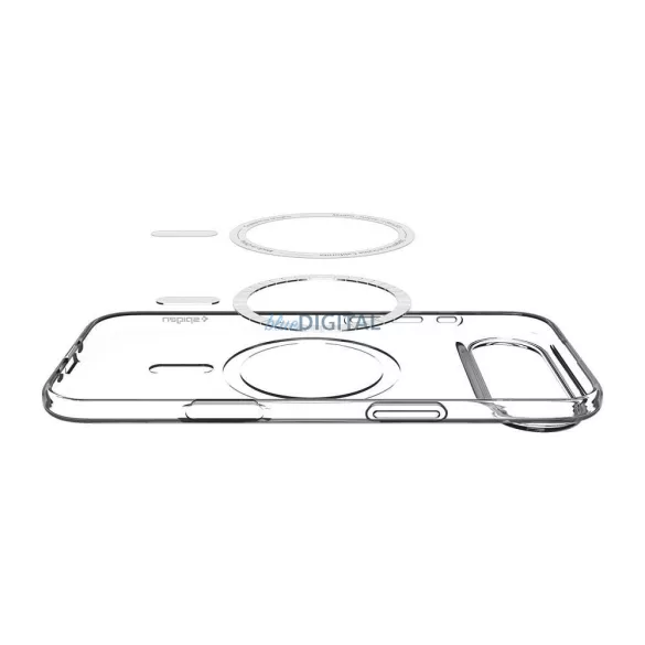 SPIGEN TOK FOLYADÉKKRISTÁLYOS MAG MAGSAFE IPHONE 17 AIR ÁTLÁTSZÓ/FEHÉR