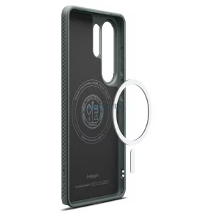 SPIGEN LIQUID AIR MAG MagSafe-kompatibilis tok Samsung S26 Ultra-hoz - mélyzöld