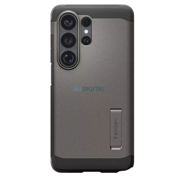 SPIGEN TOUGH ARMOR tok, MagSafe-kompatibilis, SAMSUNG S26 Ultra készülékhez, gunmetal színben