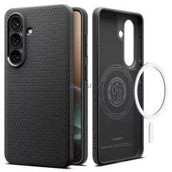   SPIGEN LIQUID AIR MAG tok, MagSafe-kompatibilis, SAMSUNG S26 Plus készülékhez, matt fekete