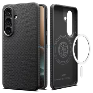 SPIGEN LIQUID AIR MAG tok, MagSafe-kompatibilis, SAMSUNG S26 Plus készülékhez, matt fekete