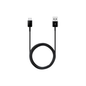 Eredeti adatkábel - SAMSUNG EP-DG930MBEGWW USB tip C 1,5m 2db fekete buborékcsomagolásban