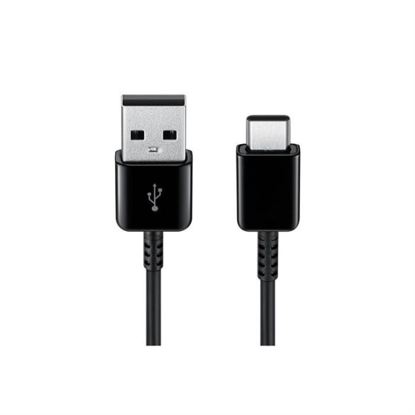 Eredeti adatkábel - SAMSUNG EP-DG930MBEGWW USB tip C 1,5m 2db fekete buborékcsomagolásban