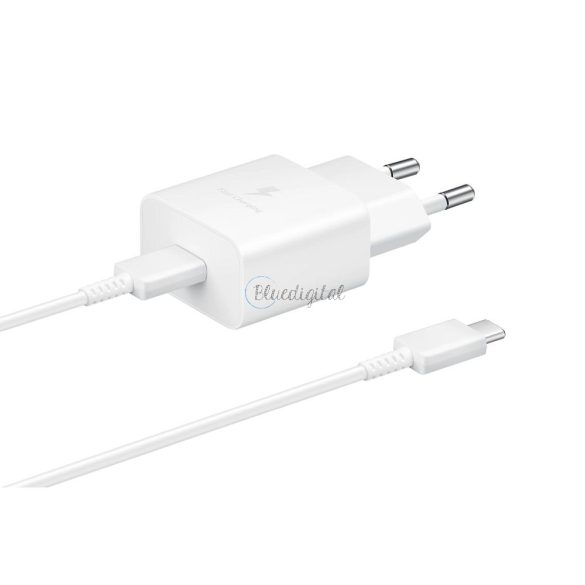 Eredeti fali töltő Samsung gyors töltő EP-T1510XWEGEU USB TYP C 2A 15W Fehér