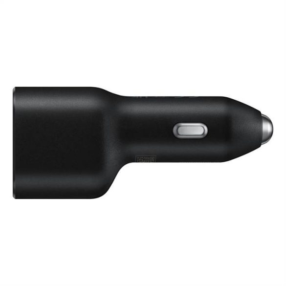 Eredeti autós töltő Samsung EP-L4020nBegeU 40W kettős gyors töltő (max 25 w + max 15 w) fekete 