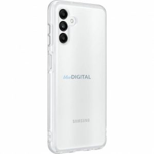 Eredeti puha átlátszó tok EF-QA038TBEGEU Samsung Galaxy A04s átlátszó buborékfólia