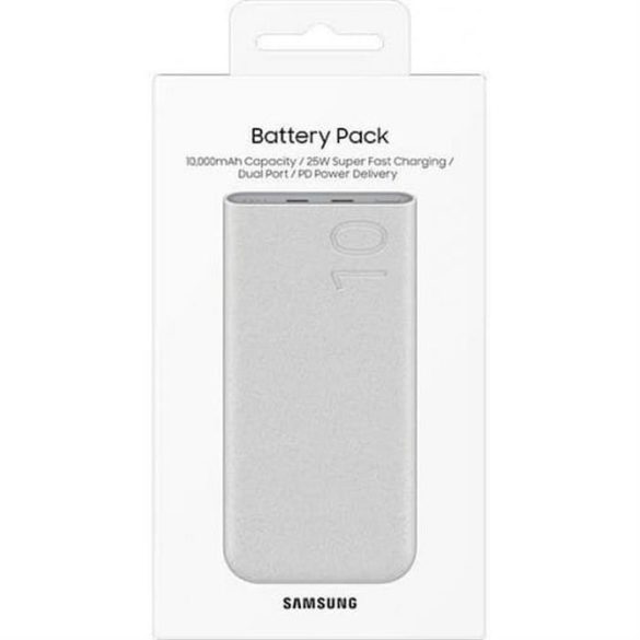 Samsung külső akkumulátor Type-C 10000 mAh, 25W, bézs EB-P3400XUEGEU EB-P3400XUEGEU