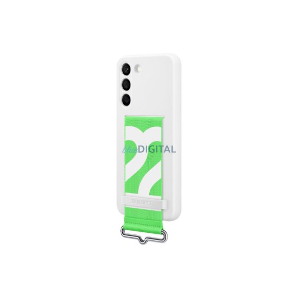 Eredeti Smart View tok pénztárcával fekete EF-ZS921TWEGWW Samsung Galaxy S24 fehér 