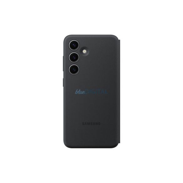Eredeti Smart View tok pénztárcával fekete EF-ZS921CBEGWW Samsung Galaxy S24 fekete 