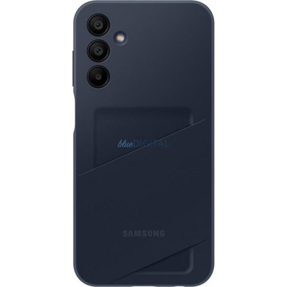 Eredeti kártyatartóvales tok EF-OA156TBEGWW Samsung Galaxy A15 fekete 