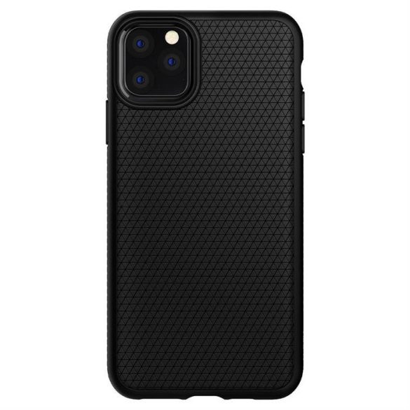 SPIGEN Liquid Air iPhone 11 (6.1) matt fekete telefontok