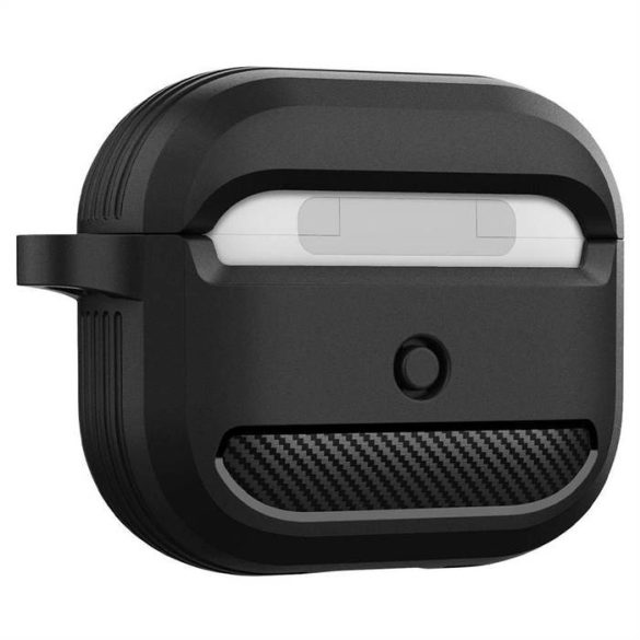 Spigen Rugged Armor for Airpods 3 2021 Matt fekete tok