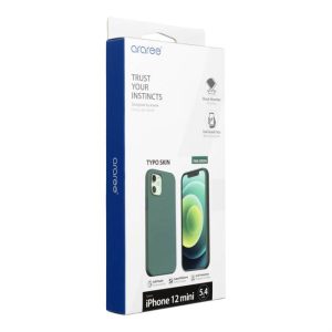 ARAREE Typoskin tok iPhone 12 MINI fenyőzöld telefontok