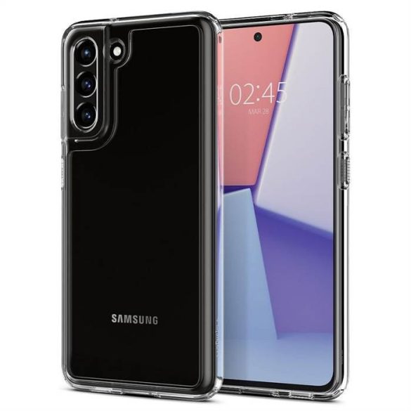 Spigen Ultra hibrid Samsung S21 Crystal átlátszó tok