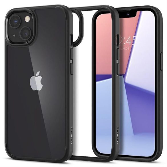 Spigen Ultra hibrid tok iPhone 13 matt fekete