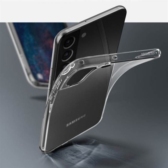 Spigen Liquid kristály tok Samsung S22  átlátszó