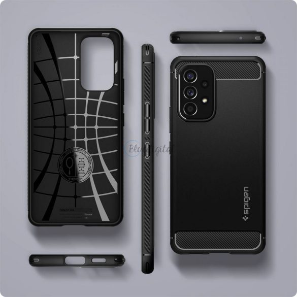 Futeral Spigen Rumged Armor Samsung A53 5G Matt fekete