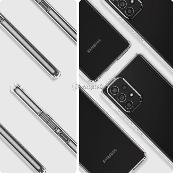 Spigen Liquid Crystal tok Samsung A53 5G Matt fekete