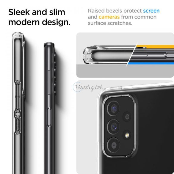 Spigen Liquid Crystal tok Samsung A53 5G Matt fekete