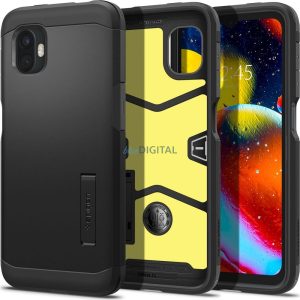 SPIGEN Tough Armor tok SAMSUNG Xcover 6 PRO fekete