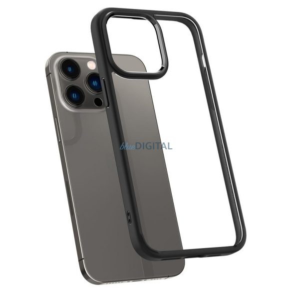 SPIGEN Ultra hibrid tok IPHONE 14 PRO MAX matt fekete