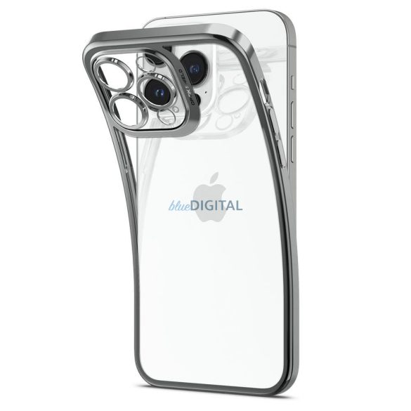 SPIGEN Optik Crystal IPHONE 14 PRO króm szürke