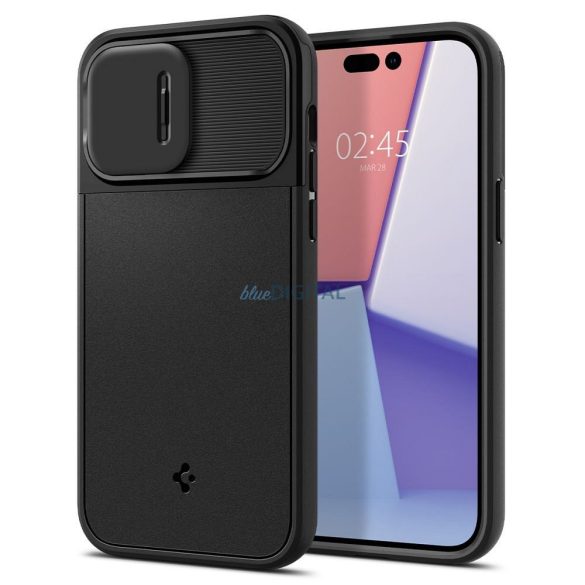 SPIGEN Optik Armor MAG tok IPHONE 14 PRO fekete