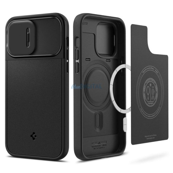 SPIGEN Optik Armor MAG tok IPHONE 14 PRO fekete