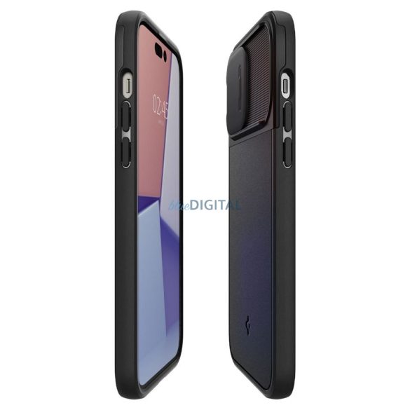 SPIGEN Optik Armor MAG tok IPHONE 14 PRO fekete