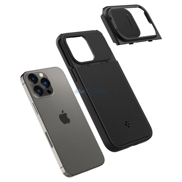 SPIGEN Optik Armor MAG tok IPHONE 14 PRO fekete