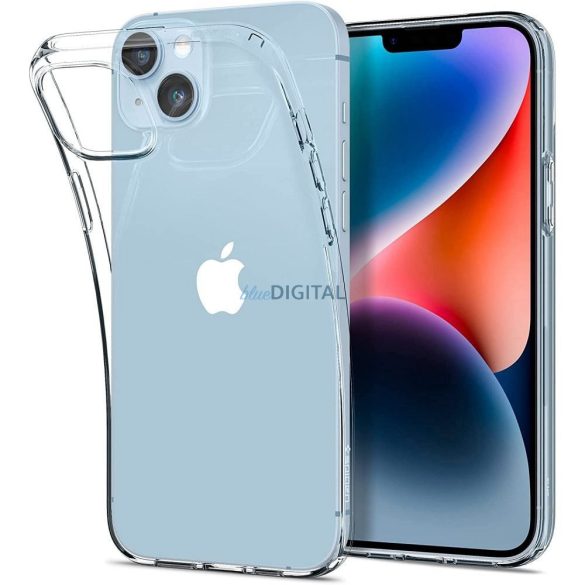 SPIGEN folyadékkristályos tok IPHONE 14 átlátszó