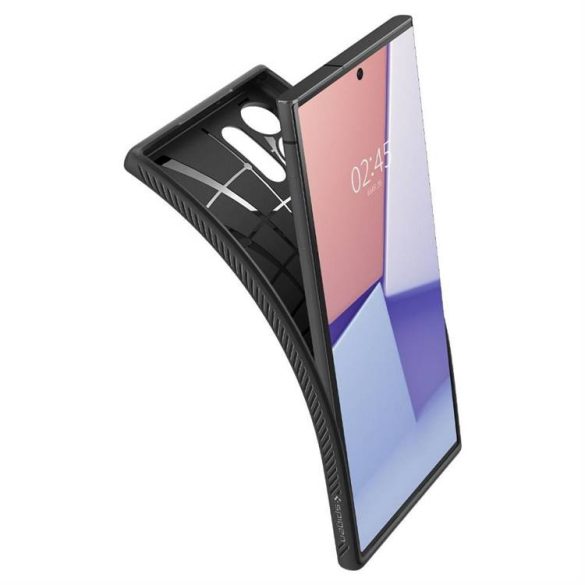 Futeral SPIGEN folyékony Air Samsung Galaxy S23 Ultra matt fekete tok