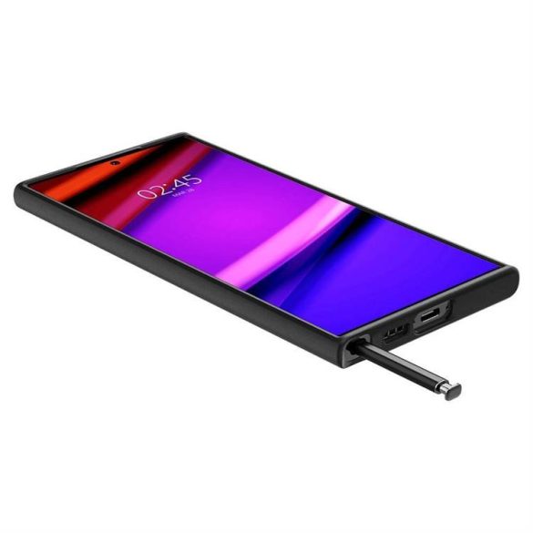 SPIGEN Core Armor Samsung Galaxy S23 Ultra matt fekete tok