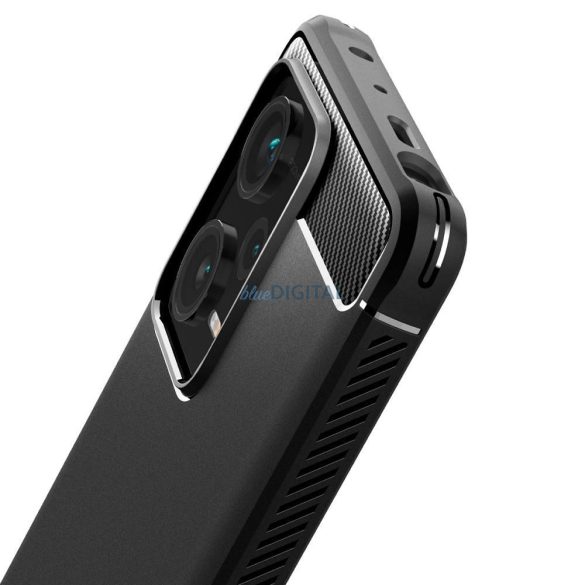 SPIGEN Rugged Armor tok XIAOMI Redmi Note 12 PRO PLUS 5G matt fekete