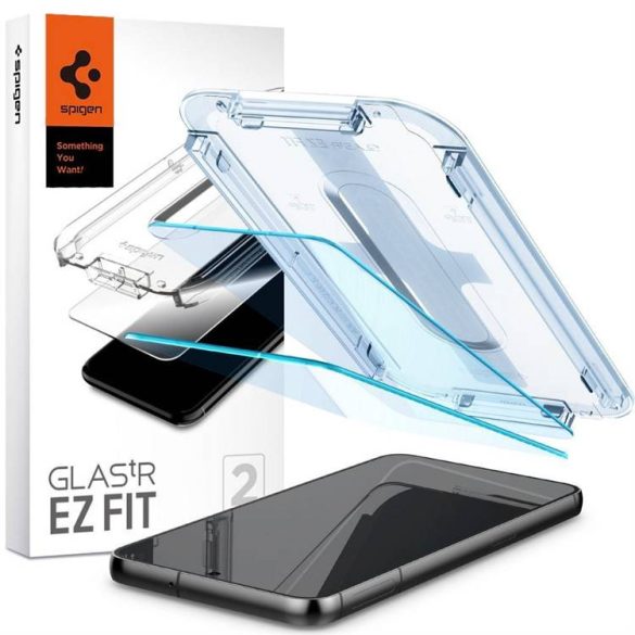 SPIGEN GLAS.TR "EZ FIT" 2-es csomag Samsung Galaxy S23 PLUS átlátszó EDZETT ÜVEG KIJELZŐVÉDŐ FÓLIA