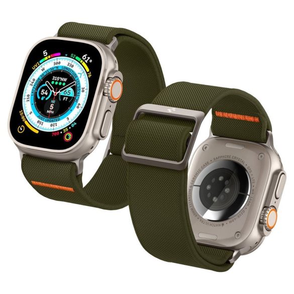 SPIGEN Fit Lite Ultra APPLE WATCH 4 / 5 / 6 / 7 / 8 / SE / ULTRA ( 42 / 44 / 45 / 49 MM) keki szíj