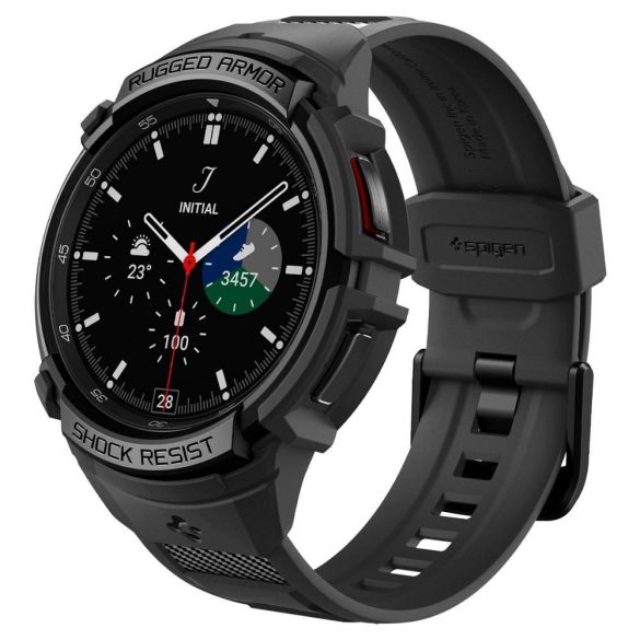 SPIGEN Rugged Armor "PRO" tok SAMSUNG Galaxy Watch 6 Classic (43 MM) matt fekete