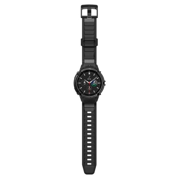 SPIGEN Rugged Armor "PRO" tok SAMSUNG Galaxy Watch 6 Classic (43 MM) matt fekete