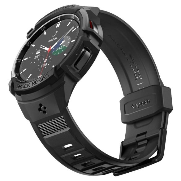 SPIGEN Rugged Armor "PRO" tok SAMSUNG Galaxy Watch 6 Classic (43 MM) matt fekete