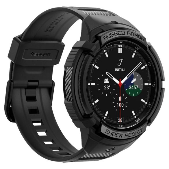 SPIGEN Rugged Armor "PRO" tok SAMSUNG Galaxy Watch 6 Classic (43 MM) matt fekete