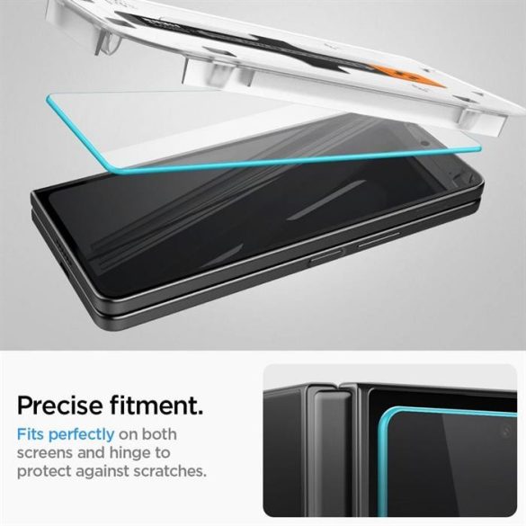 SPIGEN edzett üveg GLAS.TR "EZ FIT" 2db SAMSUNG Z FOLD 5 átlátszó fólia